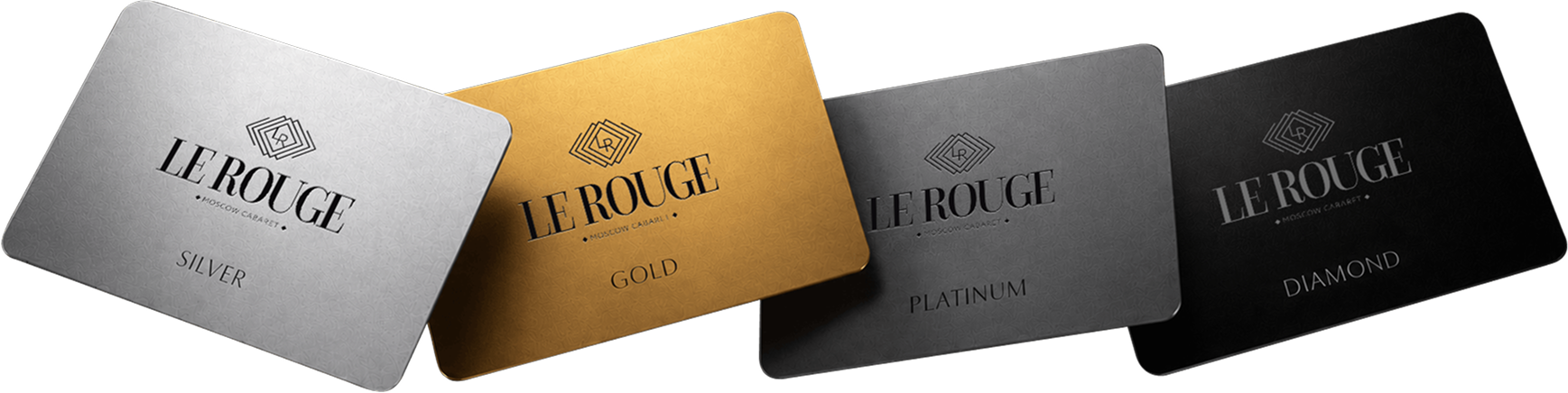 Клубные карты Le Rouge — Gold и Silver